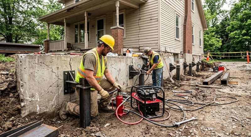 Foundation Stabilizing in Owings, MD