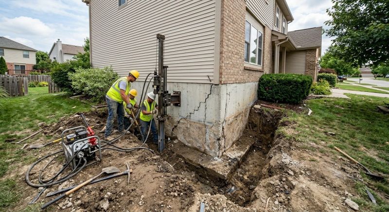 Foundation Stabilizing in Owings, MD
