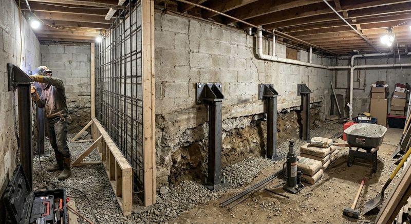 Foundation Stabilizing in Prince Georges County, MD