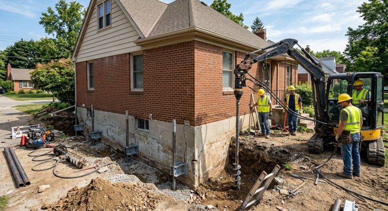 Foundation Stabilizing in Temple Hills, MD