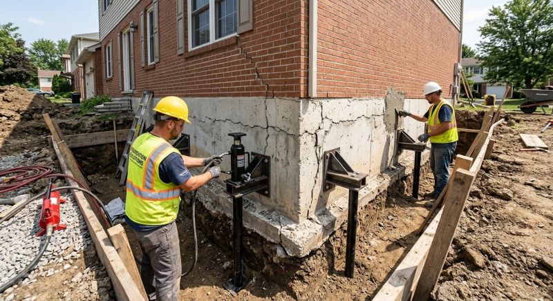 Foundation Structural Repair in Suitland, MD