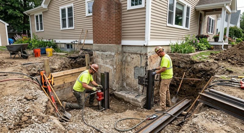 Foundation Structural Repair in Triangle, VA