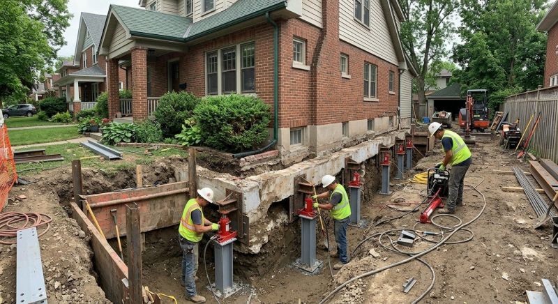 Foundation Underpinning in Waldorf, MD