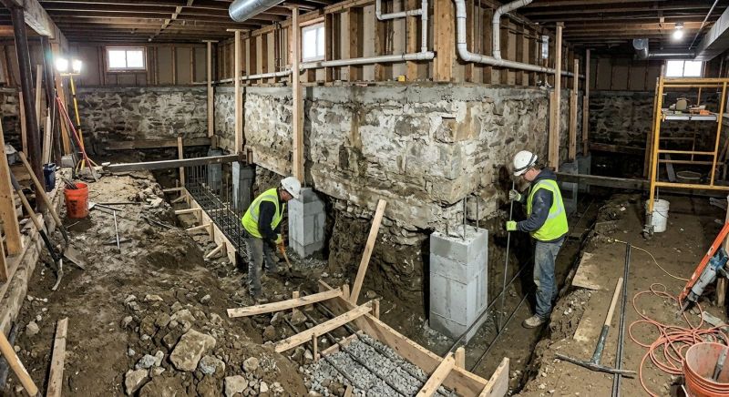 Foundation Underpinning in Waldorf, MD