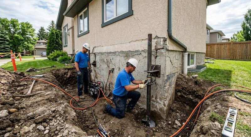 Helical Piers Installation in Waldorf, MD