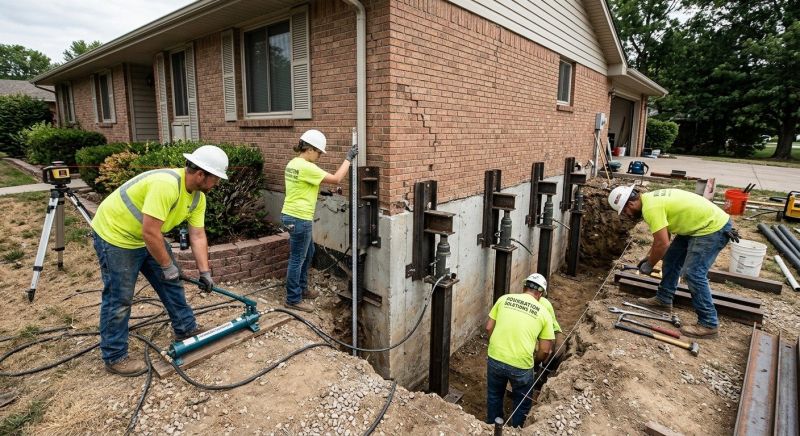 Home Foundation Leveling in Lothian, MD
