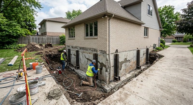 Home Foundation Repair in Chesapeake Beach, MD