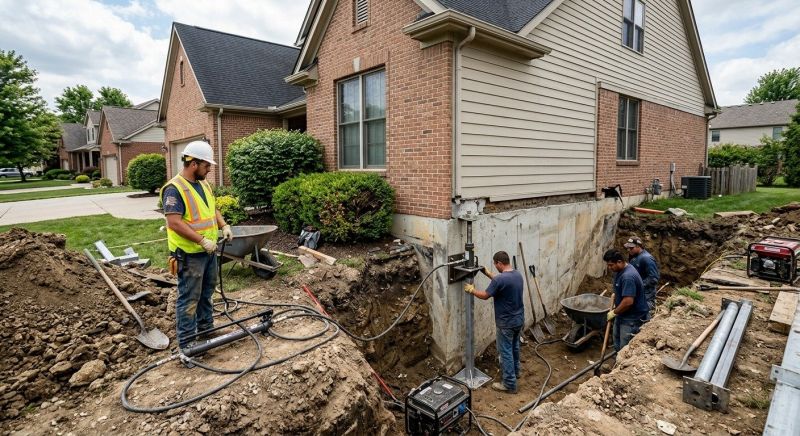 House Foundation Repair in Dunkirk, MD
