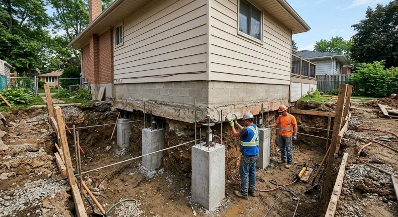 House Underpinning in Waldorf, MD