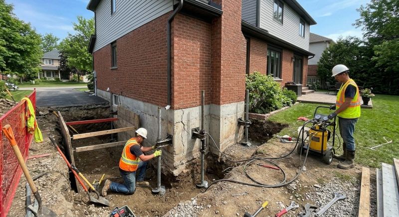 House Underpinning in Waldorf, MD