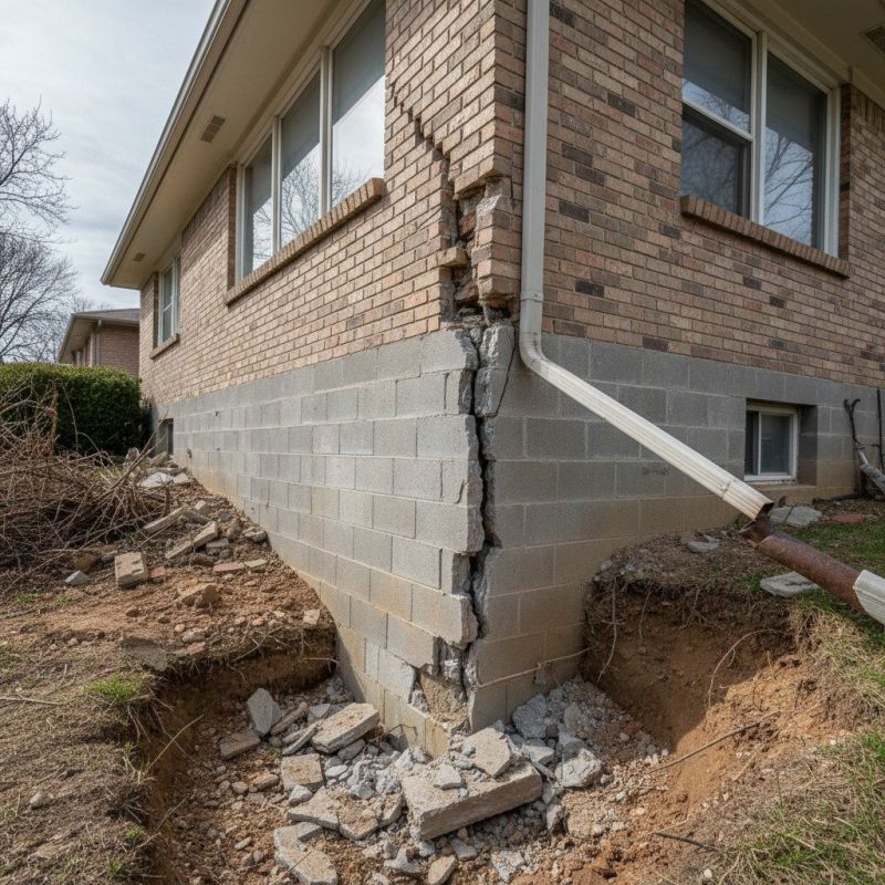 Settling Foundation Service in Lorton, VA