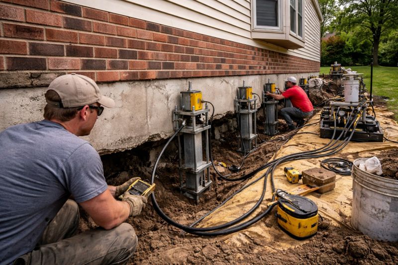 Settling Foundation Service in Lothian, MD