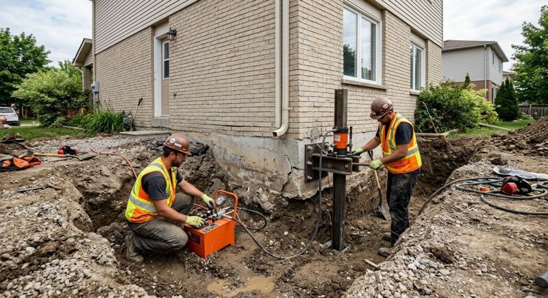 Sinking Foundation Lifting in Waldorf, MD