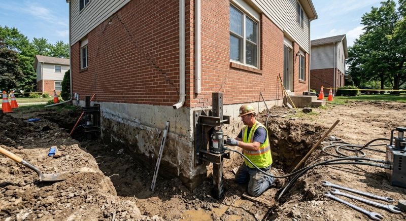 Sinking Foundation Repair in Fort Washington, MD