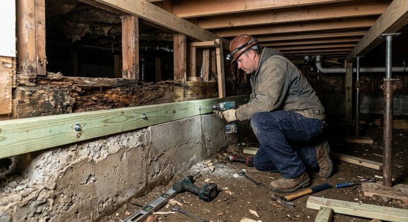 Sinking Foundation Repair in Fort Washington, MD