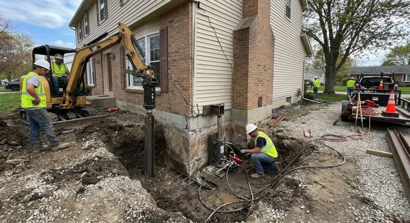 Sinking Foundation Repair in Upper Marlboro, MD