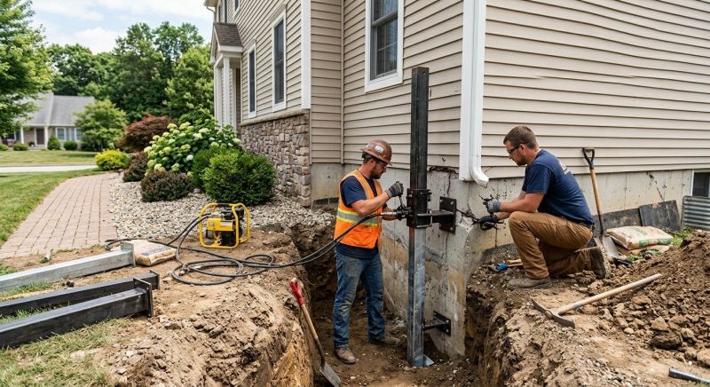Structural Foundation Repair in Capitol Heights, MD