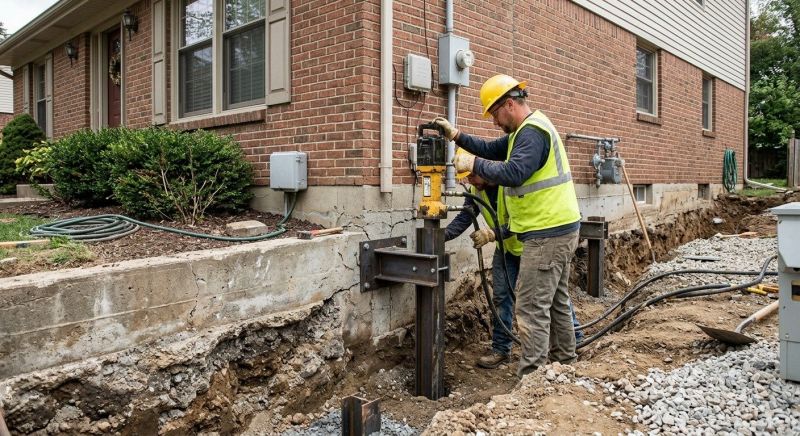 Structural Foundation Repair in Mechanicsville, MD