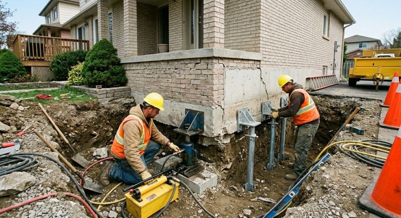 Structural Foundation Repair in Newburg, MD