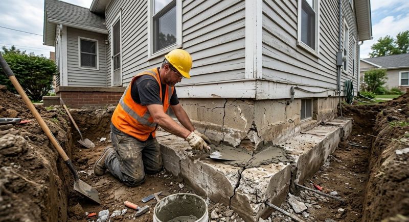 Structural Foundation Repair in Newburg, MD