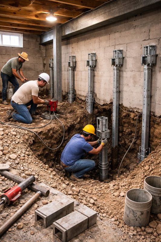 Structural Underpinning in Waldorf, MD