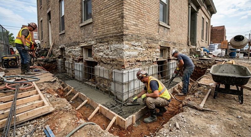 Structural Underpinning in Waldorf, MD