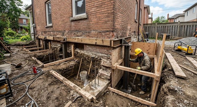 Structural Underpinning in Waldorf, MD
